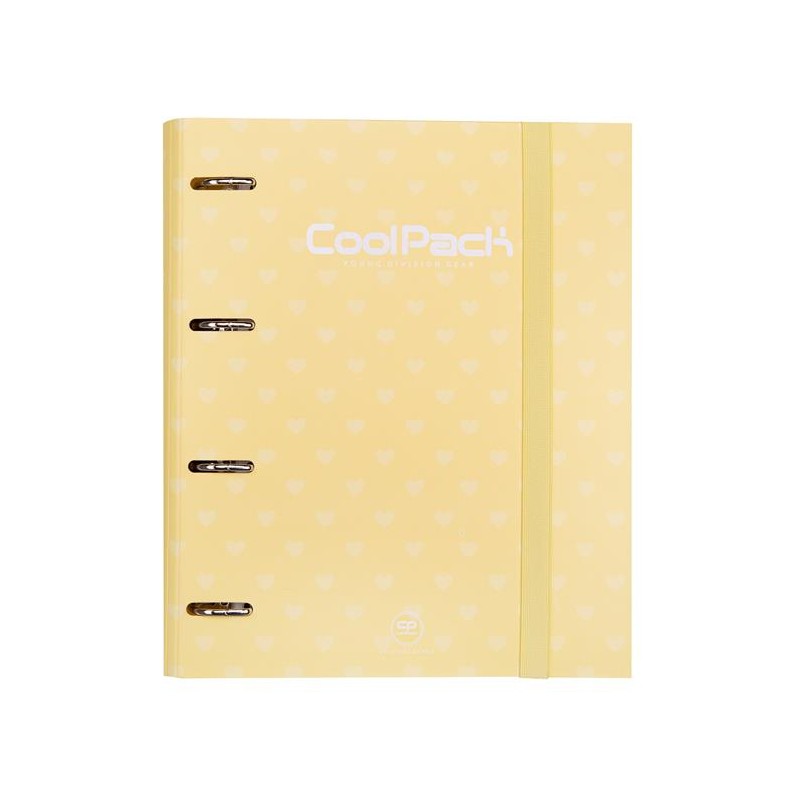 COOLPACK segregator A4 z kartkami pastel żółty