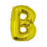 GODAN balon foliowy 35cm. litera B złoty