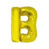 GODAN balon foliowy 85cm. litera B złoty