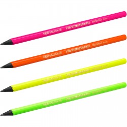 BIC ołówek EVOLUTION fluo b/gumki