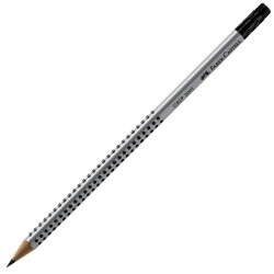 FABER CASTELL ołówek GRIP 2001 z gumką HB