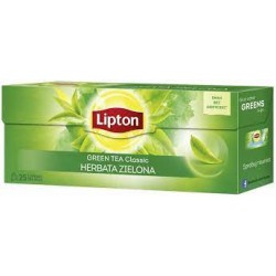 LIPTON herbata expr. a'25 zielona classic
