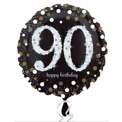 AMSCAN balon foliowy CYFRA 90 urodziny