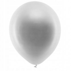 PD balon jednokol. 23cm. a'10 metal. srebrny