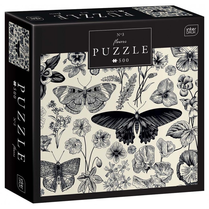INTERDRUK puzzle 500 FLOWERS 3