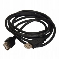 ART kabel USB 2.0 A męski A...