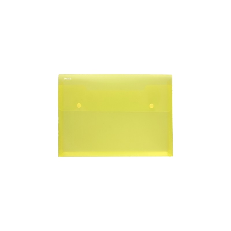 PATIO teczka kopertowa A4 PP żółta