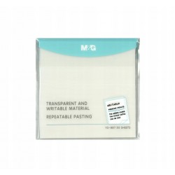 M&G notes samoprzylepny 76/76/50 transparentny