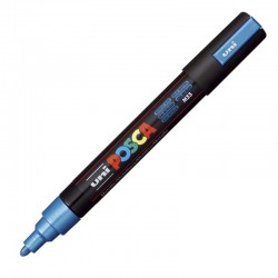 UNI marker POSCA PC-5M metal. niebieski