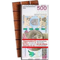 KUKARTKA czekolada 100g. 500 PLN