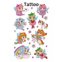 MG tatuaże dla dzieci WRÓŻKI