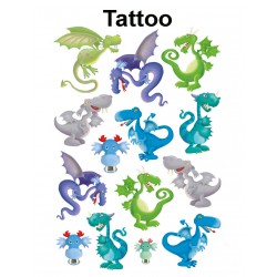 MG tatuaże dla dzieci SMOKI